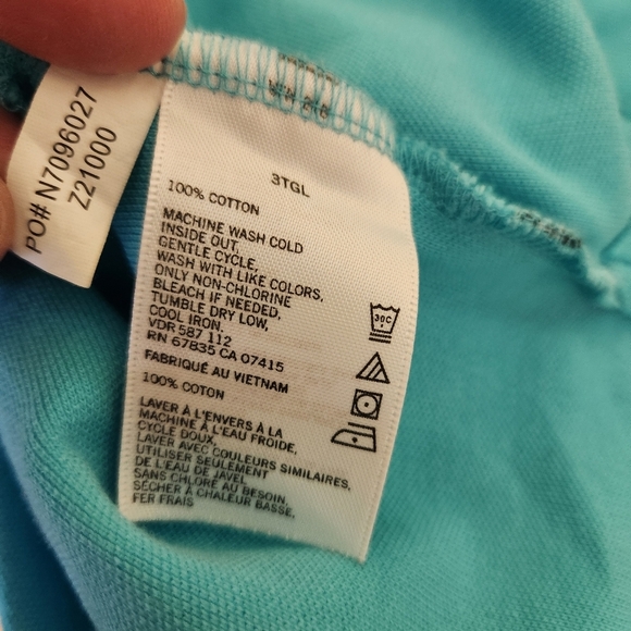 Nautica Men's Blue Polo Shirt - Picture 7 of 7